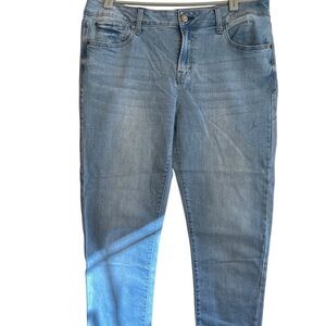 Kensie Blue Skinny Jeans EUC